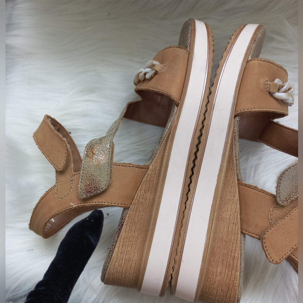 Remonte Women's Tan Sandals Size 38 EU - Picture 15 of 17